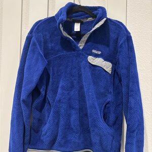 Patagonia Blue Fleece Jacket